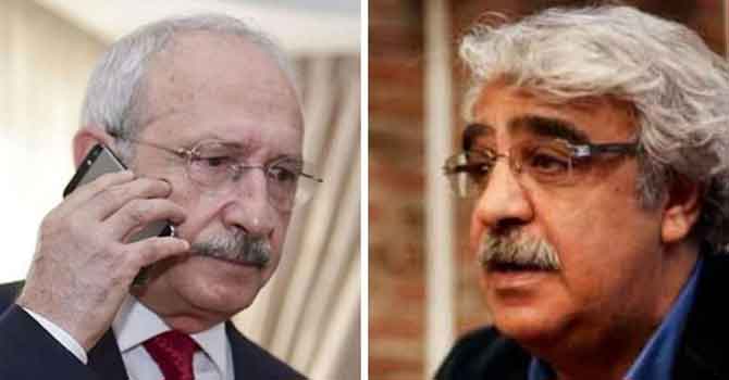 Kılıçdaroğlu'ndan HDP'ye destek telefonu
