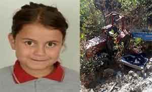 Şarampole devrilen traktördeki Kevser öldü, 2 yaralı