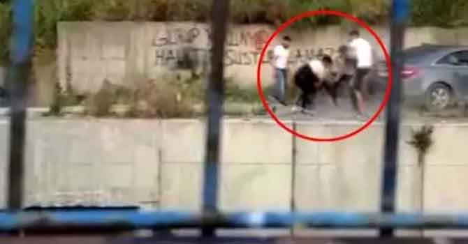 Dövdüler, 7 metreden attılar, serbest kaldılar