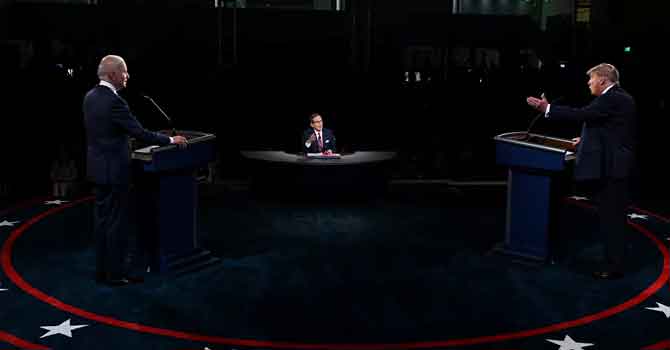 ABD seçimleri: Trump ile Biden'ın düello gecesi