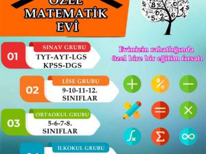 Özel Matematik Evin'de kayıtlar başladı