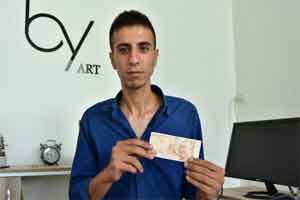 Hatalı basım 50 TL'yi 20 bin liraya satışa çıkardı, alıcı çıkmad