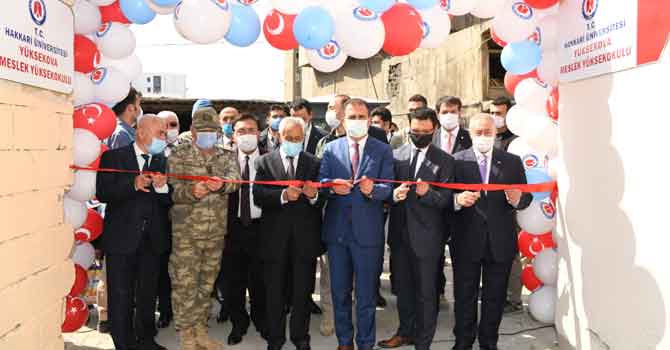 Yüksekova Meslek Yüksekokulu binası açıldı