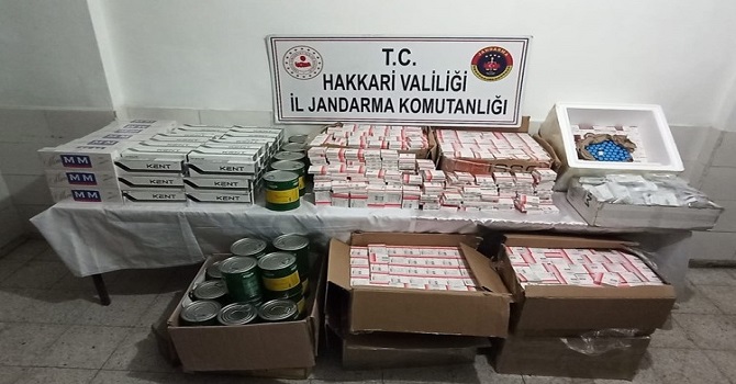 Hakkari'de 300 bin tl değerinde tıbbı malzeme ele geçirildi