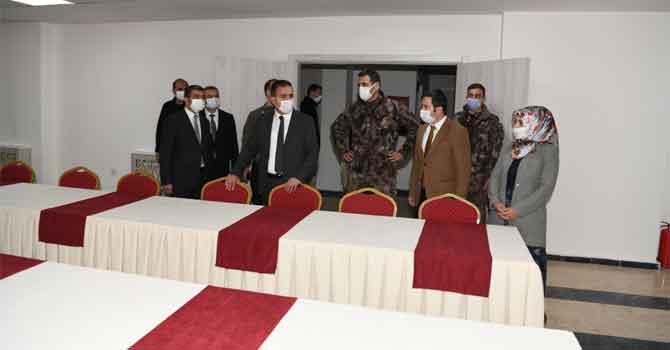 Vali Akbıyık, yeni öğretmenevini inceledi