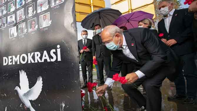 Kılıçdaroğlu 10 Ekim anmasına katıldı