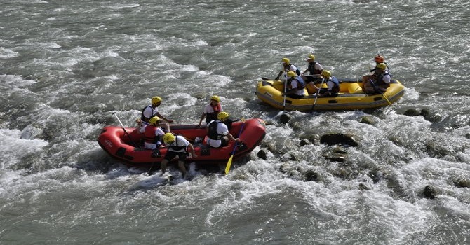 Çukurca Zap rafting takımı Türkiye 2’ncisi oldu