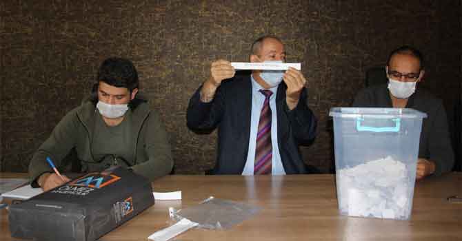 Hakkari'de 105 kişi için TYP kurası çekildi!