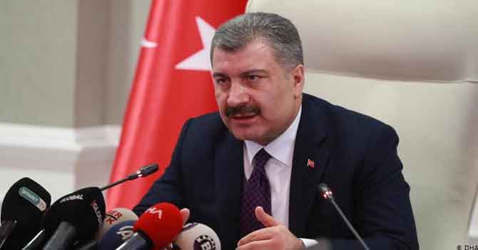 Koca: Vakalarda bir haftadır artış eğilimi var