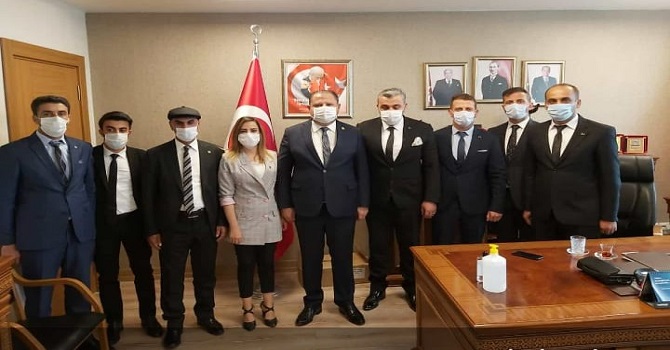 MHP Hakkari İl Başkanı Fatih Özbek'ten Ankara’ya ziyaret