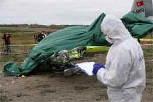 Büyükçekmece'de düşen uçağın pilotu hayatını kaybetti