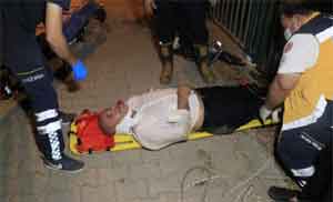 Dengesini kaybedip, kanala düşen kişi kurtarıldı