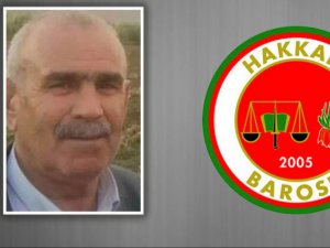 Hakkari Barosundan Şerali Dereli açıklaması