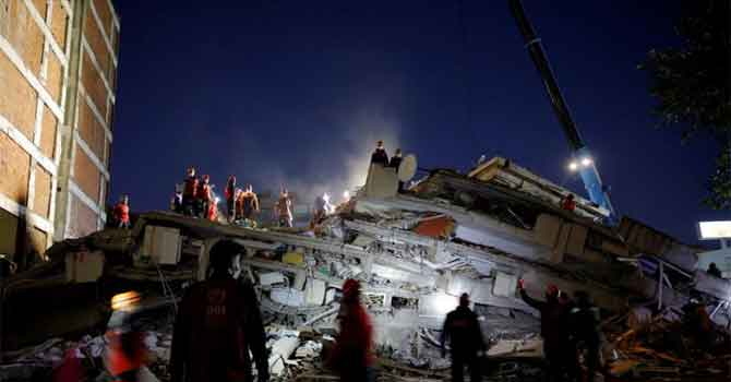 İzmir'deki depremde can kaybı 114'e yükseldi