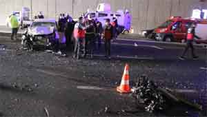 Diyarbakır’da zincirleme trafik kazası: Biri ağır 3 yaralı