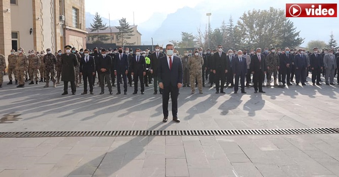 Hakkari'de 10 Kasım Atatürk'ü Anma Etkinlikleri