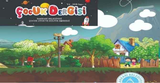 Belediye çocuk dergisinin üçüncü sayısı çıktı