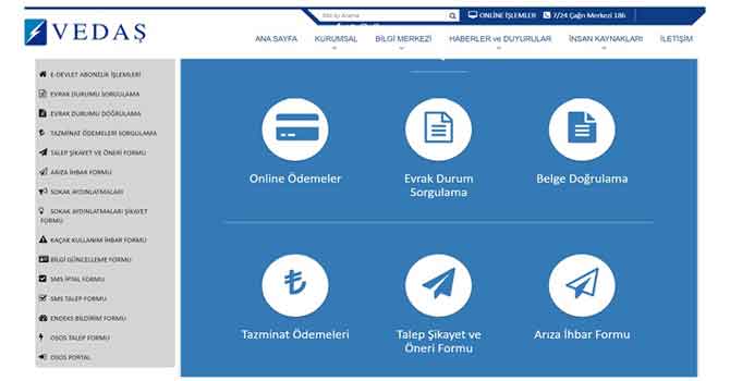 VEDAŞ’ın dijital hizmet kanalları pandemi süresince üç kat fazla kullanıldı