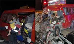 Kazada eşyaların altında kalan 2 çocuk ağlayınca fark edildi