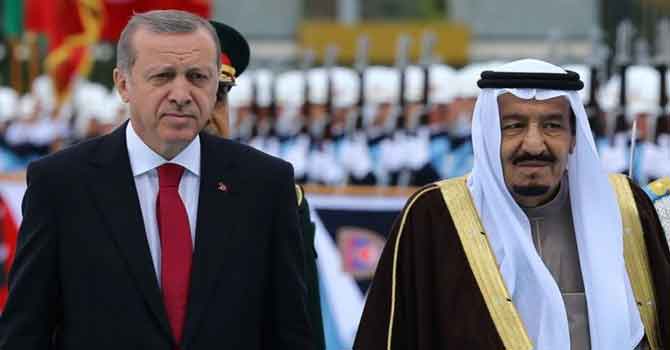 Erdoğan, Suudi Kralı Selman ile görüştü