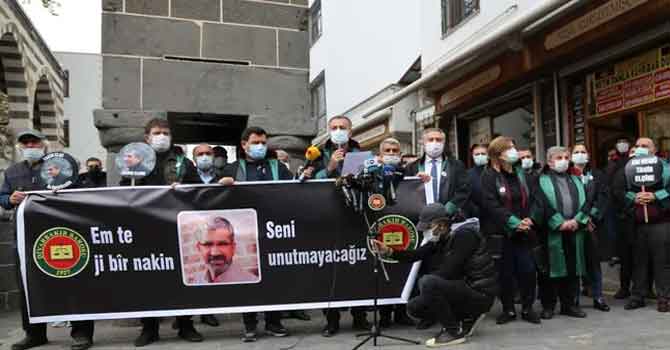 Tahir Elçi için yürüyüş düzenlendi