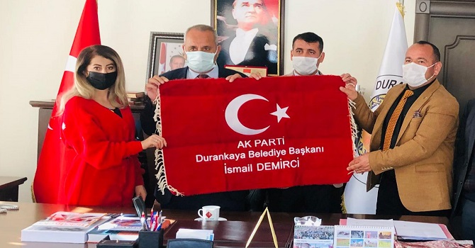 Başkan Demirci'ye teşekkür ziyareti