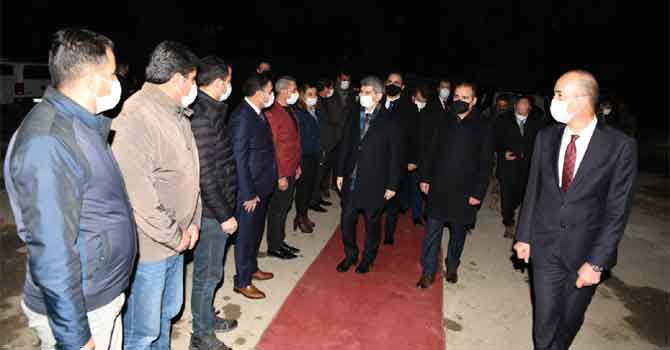 İnce ve Akbıyık'tan Esendere Belediyesine ziyaret