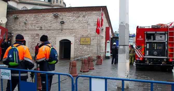 Sanat Galerisi’nde yangın