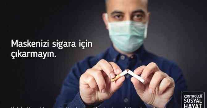 Hakkari Valiliği: Maskenizi sigara için çıkarmayın
