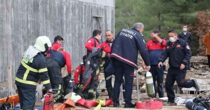 Denizli'de 3 işçi yaşamını yitirdi