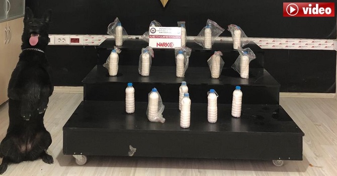 Yüksekova'da Araç deposunda uyuşturucu madde ele geçirildi