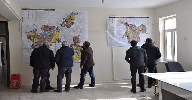Yüksekova için hazırlanan imar planı askıya çıktı