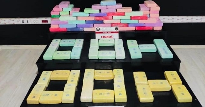 Yüksekova'da 103 kilo 800 gram uyuşturucu ele geçirildi