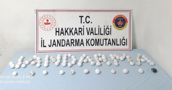 Hakkari'de gümrük kaçağı malzeme ele geçirildi