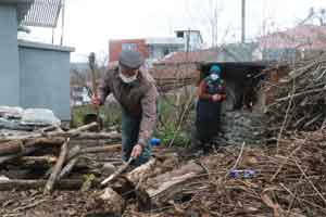 Dünyayı saran koronavirüs bu mahalleye giremedi