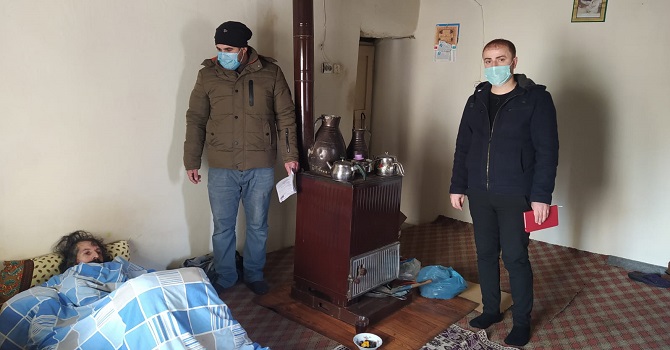 Başkan Aydoğdu, Engelli kardeşleri ziyaret etti