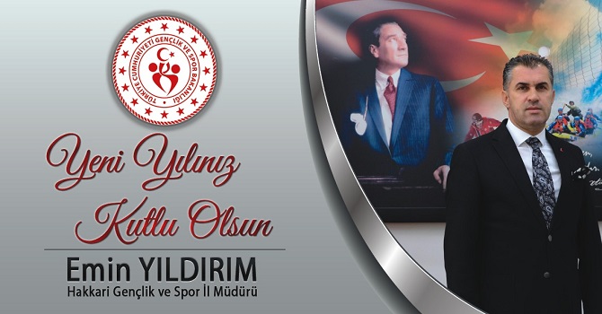 Müdür Yıldırım’dan yeni yıl mesajı