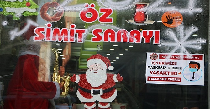 Öz Simit sarayından yeni yıl mesajı!