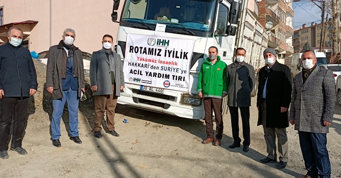 İHH'nin 'Rotamız İyilik, Yükümüz İnsanlık'TIR'ı yola çıktı