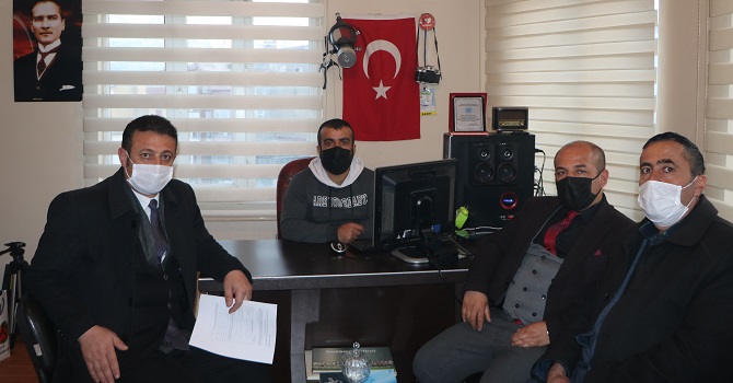 Muhtarlar Gazeteciler gününü Unutmadı