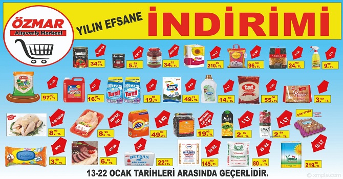 Hakkari ÖZMAR AVM'de indirim kampanyası