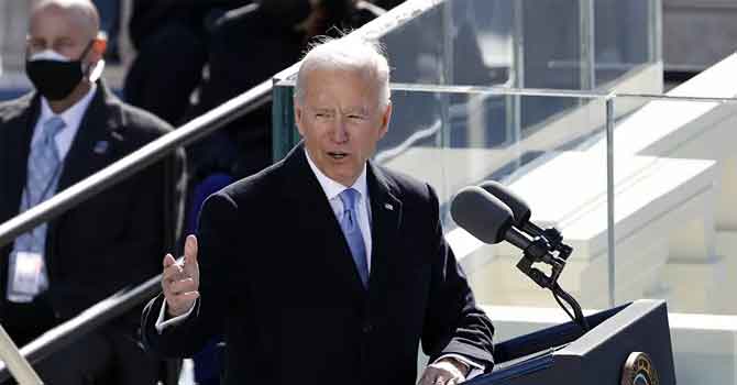 Joe Biden yemin ederek ABD'nin 46. Başkanı oldu