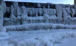 Eksi 25 derecede, buzulları aratmayan görüntüler