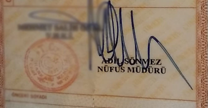 Hakkari nüfus müdürü Sönmez, emekli oldu