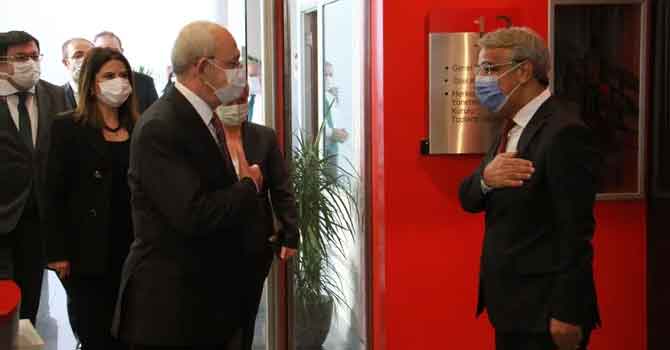 Mithat Sancar'dan Kemal Kılıçdaroğlu'nu ziyaret