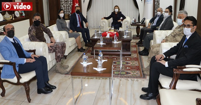 Bakan Yardımcısı Yavuz, Hakkari Valiliğini ziyaret etti