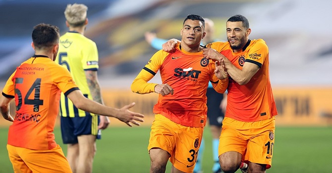 Derbi zaferi Galatasaray'ın oldu