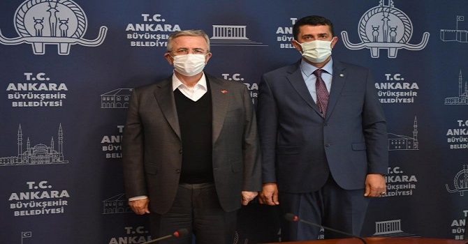 Başkan Yaşar Yorulmaz’dan Yavaş'a ziyaret