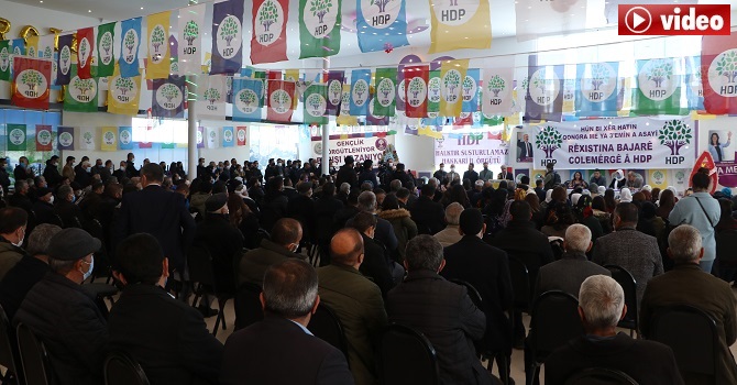 HDP Hakkari 3. olağan kongresi yapıldı