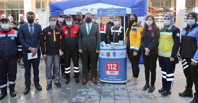Vali Akbıyık, 112 çağrı merkezi çok iyi hizmet veriyor